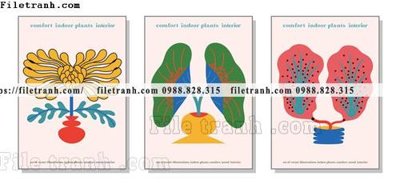 File tranh gốc vector bo 3 truu tuong dep 1507 (bản quyền) Filetranh.com