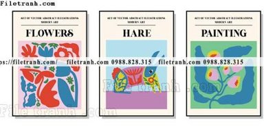 File gốc vector bo 3 truu tuong dep 1509 (PNG) không nền chất lượng