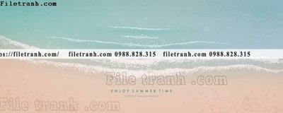 File tranh vector hinh anh bai bien dep tho mong 1530 (file gốc) chủ đề phong thủy