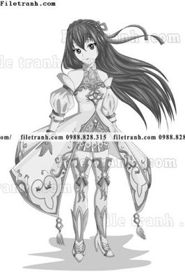 Download file vector hinh anh co gai tranh doc 1520 (chuẩn in) chất lượng cao