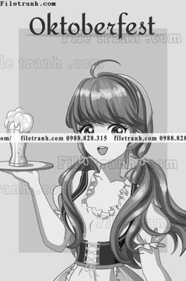 Download file vector hinh anh co gai tranh doc 1545 (chuẩn in) vector hinh anh co gai tranh doc 1545