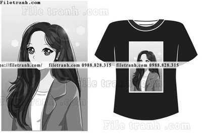 Tải file vector hinh anh co gai tranh doc 1596 (gốc) chủ đề tâm linh