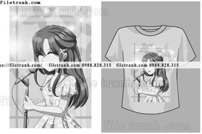 File gốc vector hinh anh co gai tranh doc 1601 (Filetranh.com) vector hinh anh co gai tranh doc 1601