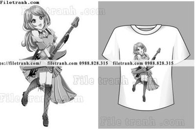 Tải file vector hinh anh co gai tranh doc 1604 (ảnh gốc) file TIFF