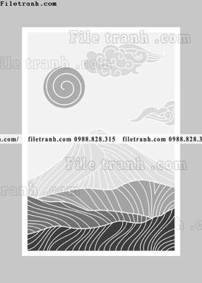 File in mica vector hinh anh nui la vang truu tuong 1544 (bản gốc) làm vách ngăn