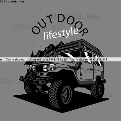 File gốc vector hinh anh o to xe hoi co dien 1543 (chuẩn CMYK) cho nhà in