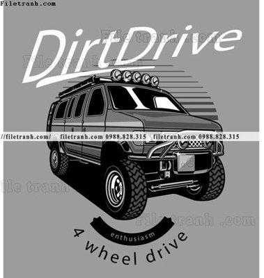 File tranh vector hinh anh o to xe hoi co dien 1556 (bản gốc) in canvas