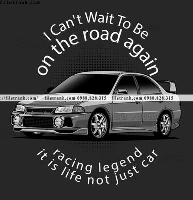 File tranh vector hinh anh o to xe hoi co dien 1585 (bản gốc) in lụa dán tường