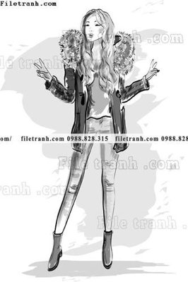 Ảnh mô tả file gốc in mica vector hinh anh style thoi trang nu 1514