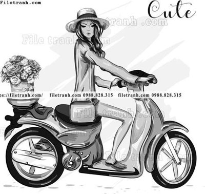 Tệp tin gốc vector hinh anh style thoi trang nu 1535 (dùng cho in ấn) chuyên nghiệp