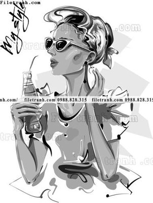 Download file tranh PSD vector hinh anh style thoi trang nu 1570 để chỉnh sửa