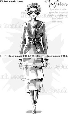 Tải về file gốc vector hinh anh style thoi trang nu 1599 (chuẩn in ấn)