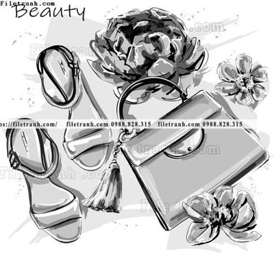 Tải file vector hinh anh style thoi trang nu 1609 (gốc) in ấn ngay lập tức