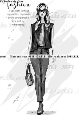 Tải file vector hinh anh thoi trang nu 1530 (PSD) cho in ấn quảng cáo