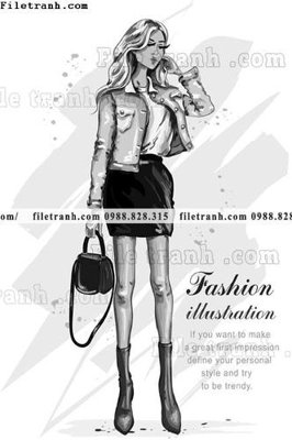 File PSD vector hinh anh thoi trang nu 1559 (bản gốc) đã tách nền