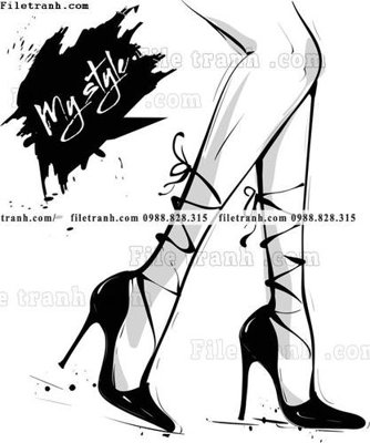 Tải file vector hinh anh thoi trang nu 1565 (gốc) in ấn chất lượng