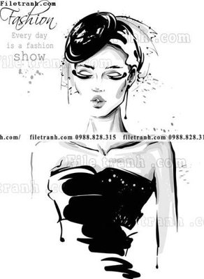 File gốc vector hinh anh thoi trang nu 1568 (PSD/TIFF) độ phân giải cao