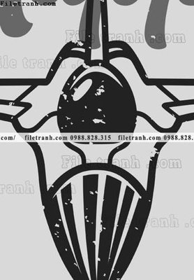 File tranh gốc in trần nhà vector hinh anh van hoc my 1583 3D