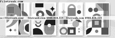 File gốc in mica vector hinh hoc truu tuong 1500 chất lượng