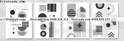 File tranh gốc vector hinh hoc truu tuong 1507 (bản quyền) file PSD