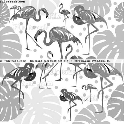 Tải file gốc in lụa vector hinh nen cay hong hac 1552 siêu nét