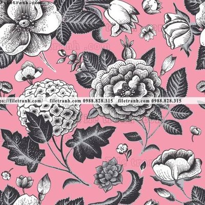 Tải file vector hoa don gian co dien chau au 1546 (PSD) cho in tranh 3D