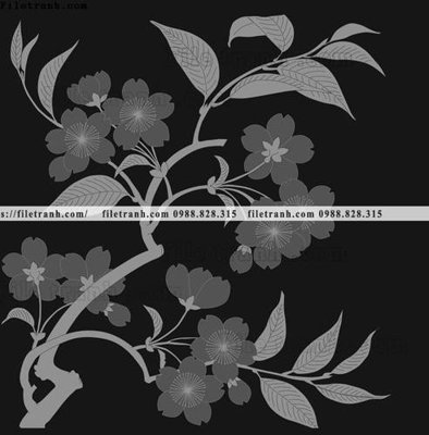 File tranh ảnh gốc vector hoa va cay nhat ban 1500 dùng cho in khổ lớn