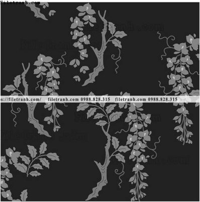 File ảnh vector hoa va cay nhat ban 1505 (gốc) in PP, decal