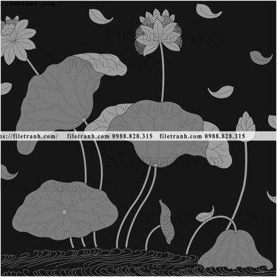 File in trần vector hoa va cay nhat ban 1529 (bản gốc 3D) sống động