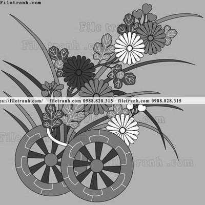 File gốc vector hoa va cay nhat ban 1536 (in tráng gương) nghệ thuật