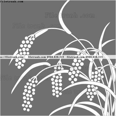 File gốc vector hoa va cay nhat ban 1581 (in lụa) cao cấp