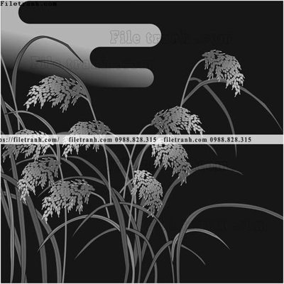 File gốc vector hoa va cay nhat ban 1583 (chủ đề hiện đại) trang trí