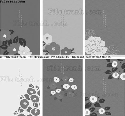 File tranh gốc vector hoa van nhat ban don gian 1535 (bản quyền) Filetranh.com