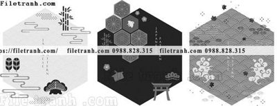 File gốc vector hoa van nhat ban don gian 1539 (phong cách) tối giản