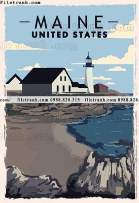 File ảnh vector phong canh nuoc my 1503 (gốc) in PP, decal