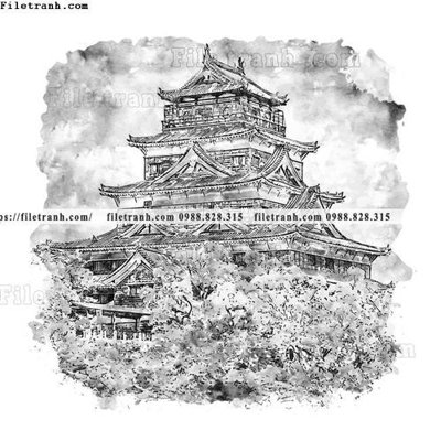 Download file vector trang tri kien truc the gioi 1522 (gốc) in mica bàn thờ