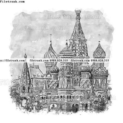 File gốc in tráng gương vector trang tri kien truc the gioi 1528 chi tiết