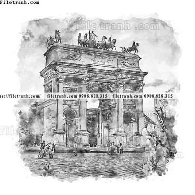 File in lụa vector trang tri kien truc the gioi 1550 (phong cảnh) vector trang tri kien truc the gioi 1550