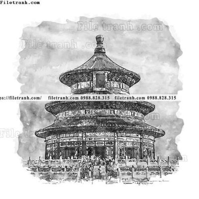 File gốc vector trang tri kien truc the gioi 1586 (dành cho trang trí nội thất)