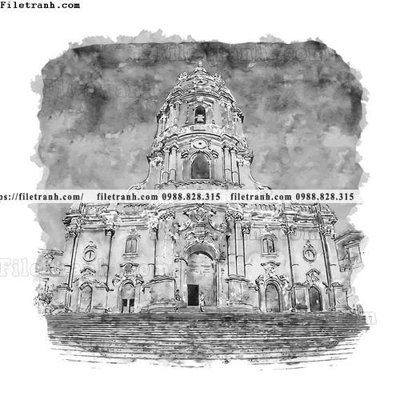 File gốc vector trang tri kien truc the gioi 1594 (in lụa) hoa văn cổ điển