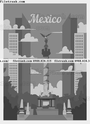 File PSD vector truu tuong toa nha noi tieng 1511 (bản gốc) chất lượng nhất