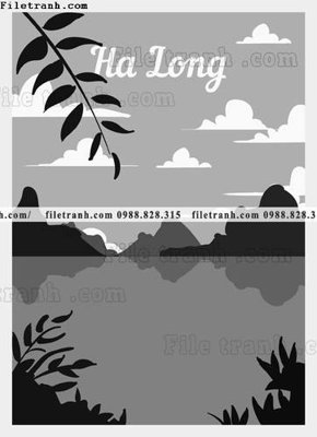 File gốc vector truu tuong toa nha noi tieng 1528 (chuẩn màu) cho in offset