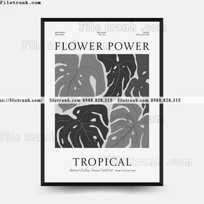 File gốc vector truu tuong ve hoa va cay 1502 (dành cho trang trí nội thất)