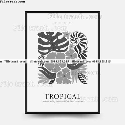 File gốc vector truu tuong ve hoa va cay 1545 (trang trí) phòng làm việc