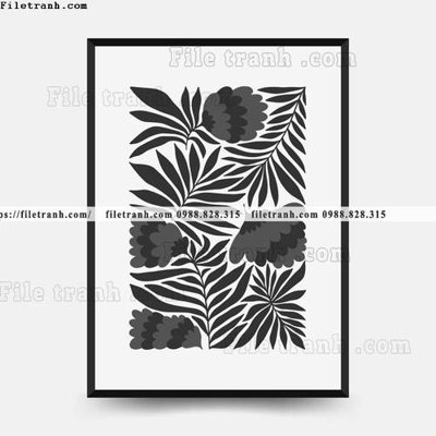 Download file gốc vector truu tuong ve hoa va cay 1572 (độ nét cao)