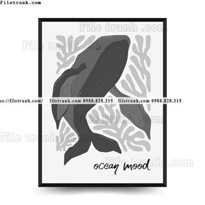 File ảnh vector truu tuong ve hoa va cay 1588 (gốc) in decal dán tường