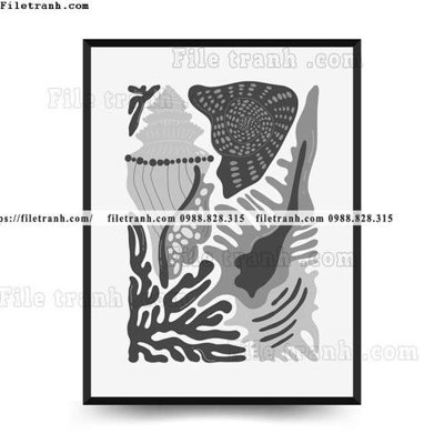 File in ấn vector truu tuong ve hoa va cay 1597 (bản gốc) cao cấp